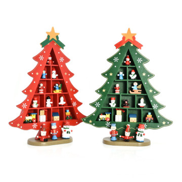 FQ marca hogar mesa de madera suministros decoración de navidad